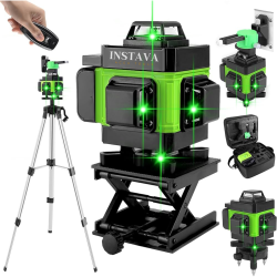 4D 16-lijn Kruislijnlaser - Zelfnivellerende 360° Graden Groene laser