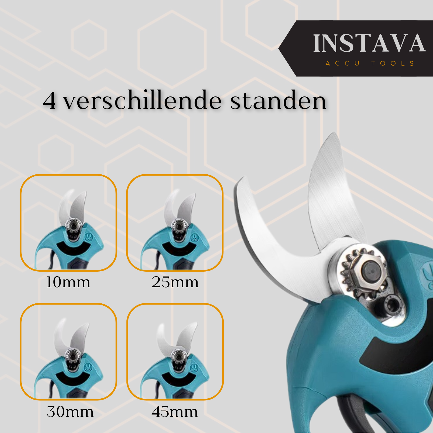 Alternative view of Elektrische Snoeischaar - Geschikt Voor Makita 18v Accu - Ø35MM