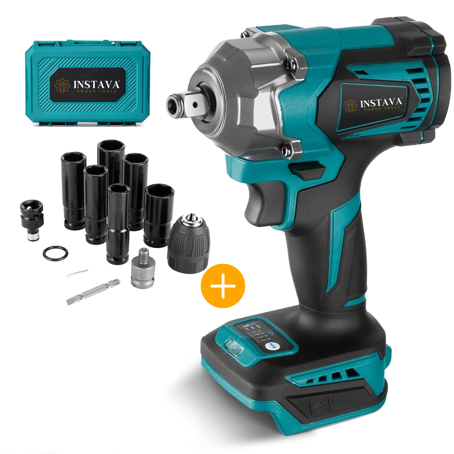 Accu Slagmoersleutel - Geschikt voor Makita LXT 18v Accu - 630Nm - Zonder Accu